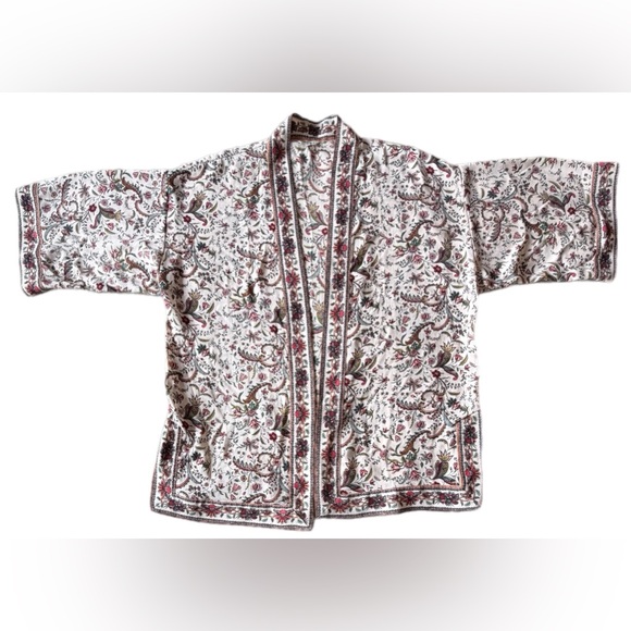 Max Studio Womens Multicolor
Floral Kimono Sz M - Picture 2 of 11